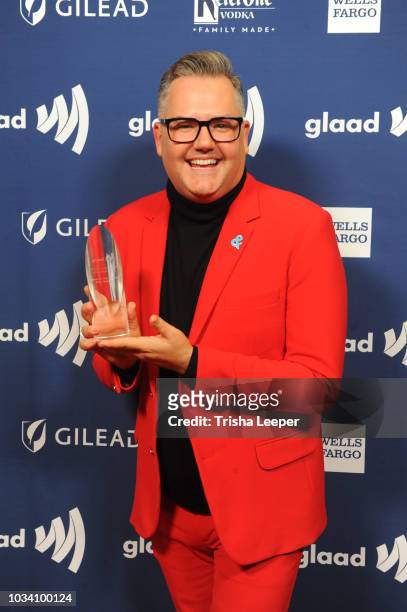 Ross Mathews, Davidson/Valentini Award recipient 2018 GLAAD Gala San Franciscoat Hyatt Regency San Francisco on September 15, 2018 in San Francisco,...