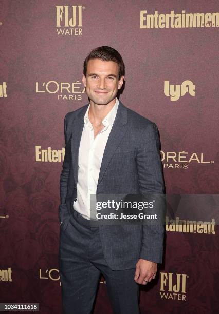 Alex Russell attends FIJI Water at Entertainment Weekly Pre-Emmy Party on September 15, 2018 in Los Angeles, California.