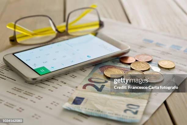 home finance - adding machine tape stock pictures, royalty-free photos & images