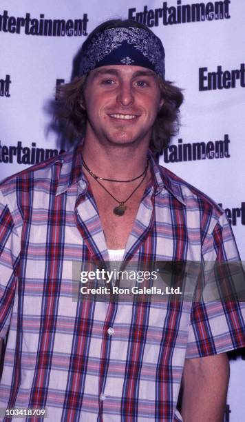 Cameron Douglas attends First Annual Entertainment Weekly It List Party on June 24, 2002 at Milk Studios in New York City.