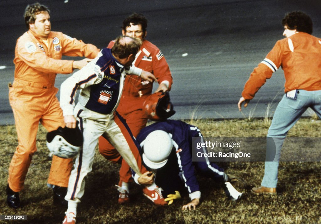 Cale Yarborough and Donnie Allison