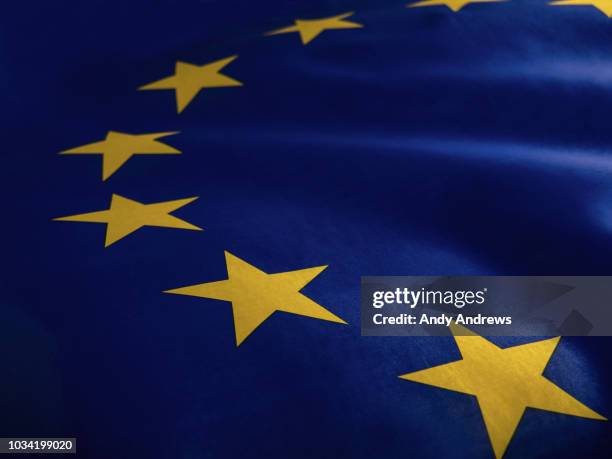 eu flag - europarådet bildbanksfoton och bilder