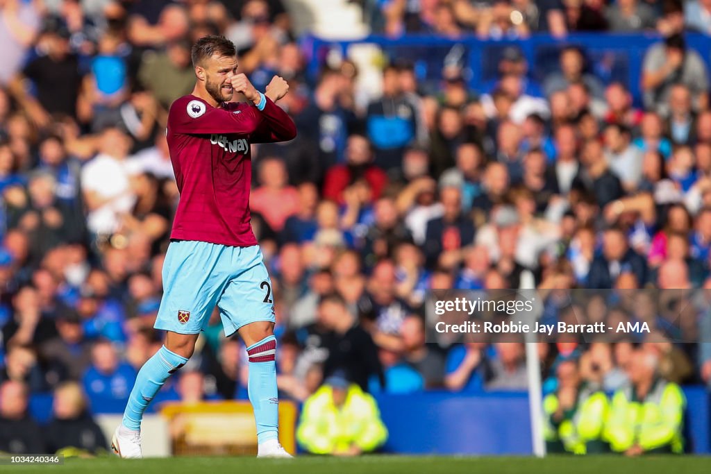 Everton FC v West Ham United - Premier League