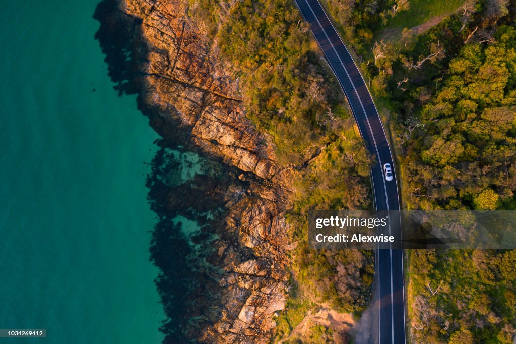 Mount Martha Coastal Road Aerial