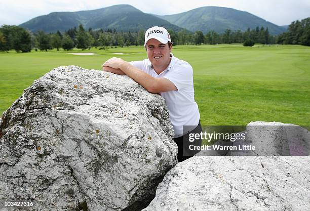 Portrait of Shane Lowry of Irerland ahead of the Czech Open 2010 at Prosper Golf Resort on August 18, 2010 in Celadna, Czech Republic.