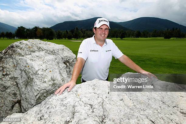 Portrait of Shane Lowry of Irerland ahead of the Czech Open 2010 at Prosper Golf Resort on August 18, 2010 in Celadna, Czech Republic.