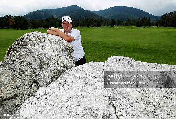 Portrait of Shane Lowry of Irerland ahead of the Czech Open 2010 at Prosper Golf Resort on August 18, 2010 in Celadna, Czech Republic.