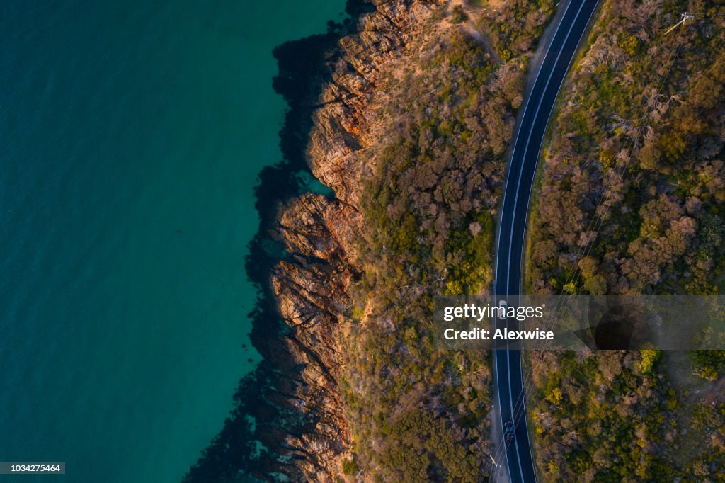 Mount Martha Coastal Road Aerial