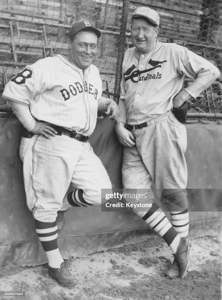 Hack Wilson And Dazzy Vance