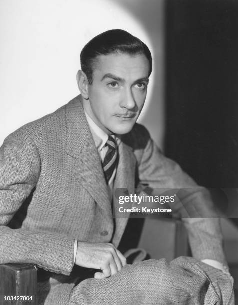 American actor Clifton Webb circa 1944.