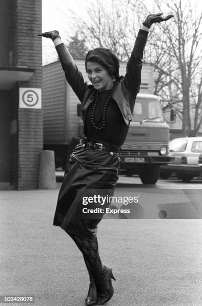 British singer and actress Toyah Willcox on March 22, 1984.