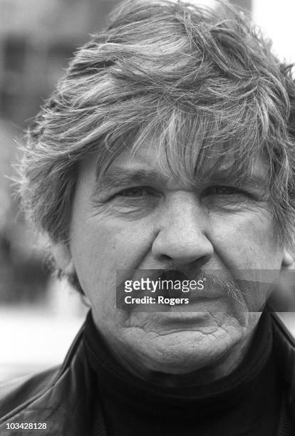 American actor Charles Bronson on the set of Death Wish 3 in London, England on May 25, 1985.