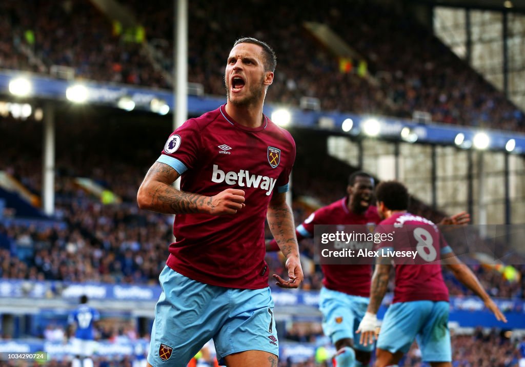 Everton FC v West Ham United - Premier League