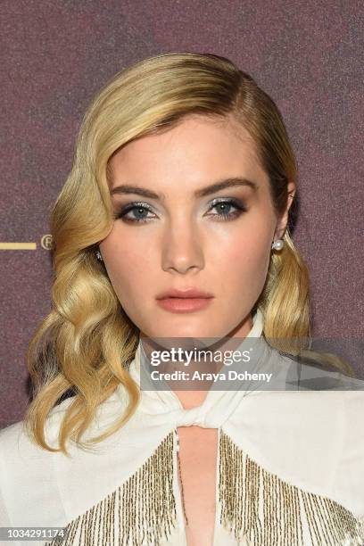 Skyler Samuels attends the 2018 Pre-Emmy Party hosted by Entertainment Weekly and L'Oreal Paris at Sunset Tower Hotel on September 15, 2018 in West...