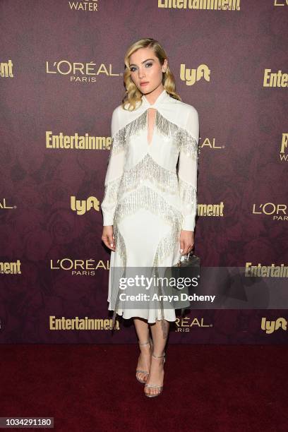 Skyler Samuels attends the 2018 Pre-Emmy Party hosted by Entertainment Weekly and L'Oreal Paris at Sunset Tower Hotel on September 15, 2018 in West...