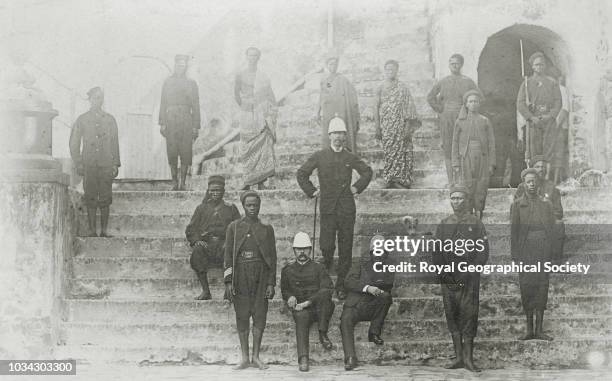 Group, Ghana, circa 1883.