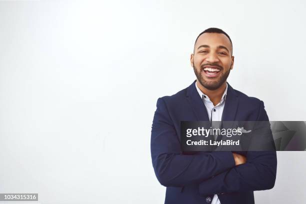 facing business straight on - african american businessman stock pictures, royalty-free photos & images