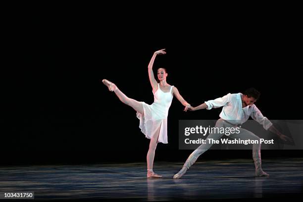 June 6, 2007 CREDIT: Susan Biddle / TWP. Washington, DC EDITOR: sb Suzanne Farrell Ballet performs "Concierto de Mozart" and other works. Here the...