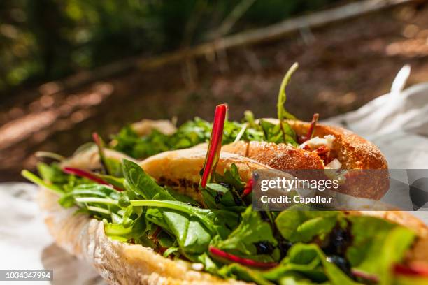nourriture - sandwich fraîcheur - fraîcheur stockfoto's en -beelden