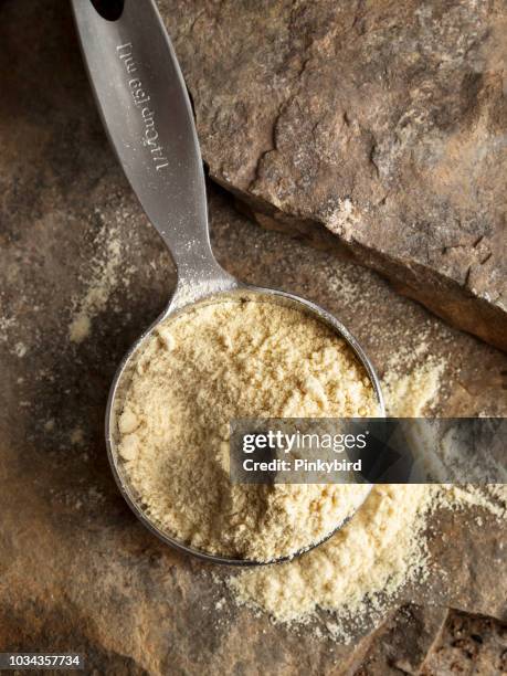 chickpea flour - chickpea powder stock pictures, royalty-free photos & images
