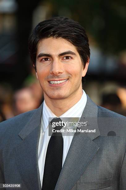 Brandon Routh attends the European premiere of 'Scott Pilgrim vs The World' at Empire Leicester Square on August 18, 2010 in London, England.