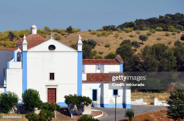arraiolos - convent of saint francis (17th century), alentejo, portugal - convent stock pictures, royalty-free photos & images