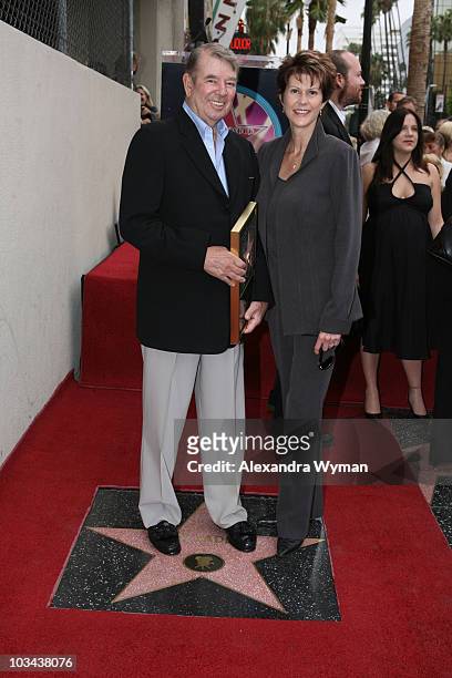 Alan Ladd Jr and his Wife at the Hollywood Walk of Fame to Honor Alan Ladd Jr with the 2,348th star on September 28, 2007 in Hollywood, California.