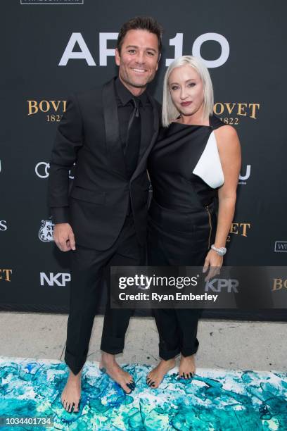 Yannick Bisson and Shantelle Bisson attend the Artists For Peace And Justice Festival Gala 2018 Presented By BOVET at Windsor Arms Hotel on September...