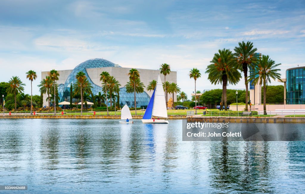 Sail Boats, Salvador Dali Museum, Saint Petersburg, Florida