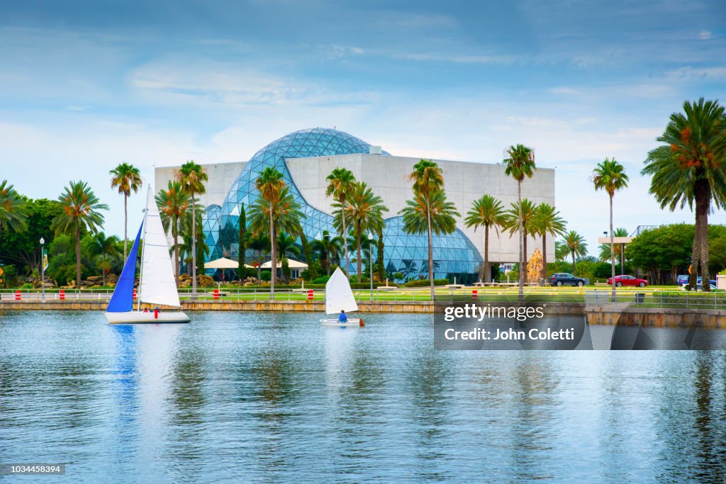 Sail Boats, Salvador Dali Museum, Saint Petersburg, Florida