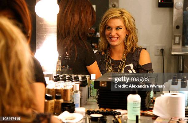 Singer Ke$ha attends GRAMMY Style Studio Day 4 at Smashbox West Hollywood on January 30, 2010 in West Hollywood, California.