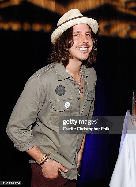 Musician Cisco Adler attends "Learn to Ride" with the Audi Sportscar Experience 2010, presented by Oakley at Infineon Raceway on May 20, 2010 in...