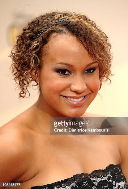 Actress Jasmine Richards attends the premiere of "Camp Rock 2: The Final Jam" at Alice Tully Hall, Lincoln Center on August 18, 2010 in New York City.