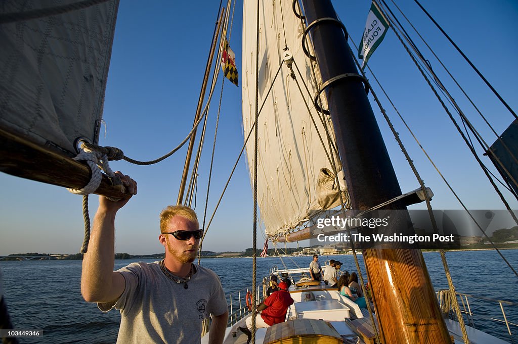 Skipjack Ride Deckhand Zach Schuster turns the sale of a 104-year-old skipjack ...