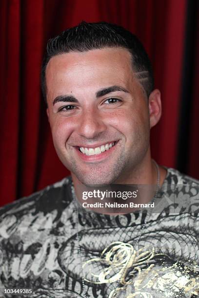 Jeff Miranda attends a taping of "Steppin' Out of the Tabloids with Chaunce Hayden" at Sapphire New York on August 18, 2010 in New York City.