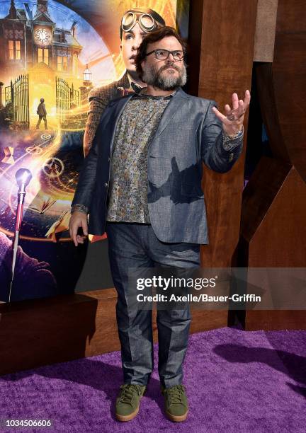 Jack Black attends the premiere of Universal Pictures' 'The House with a Clock in Its Walls' on September 16, 2018 in Los Angeles, California.