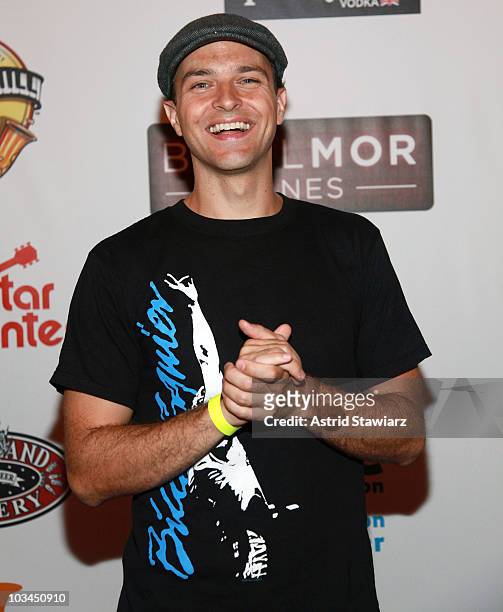 Jim Shearer attends the Plain White T's Bowl to benefit the VH1 Save The Music Foundation at Bowlmor Lanes on August 18, 2010 in New York City.