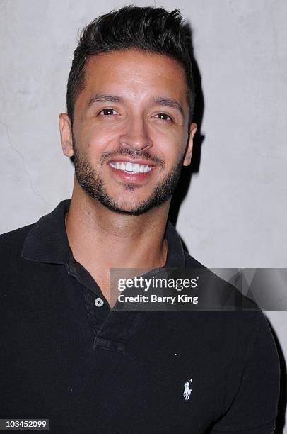 Television personality Jai Rodriguez attends David Todd's Birthday Celebration at Villa Lounge on August 18, 2010 in West Hollywood, California.