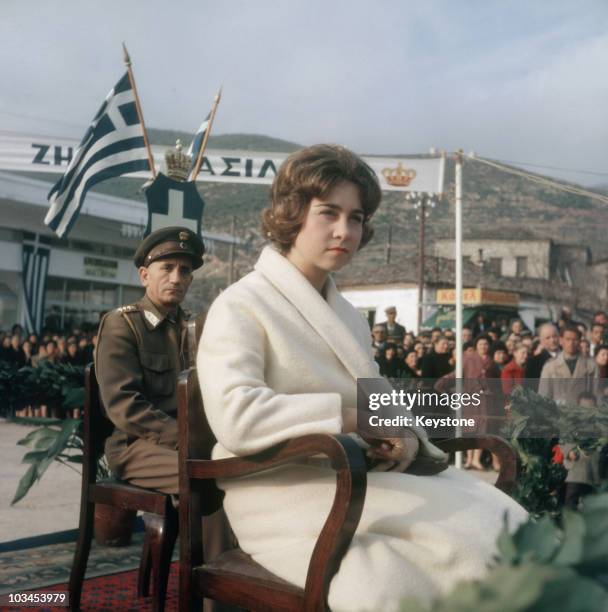 Princess Sofia of Greece in 1961.