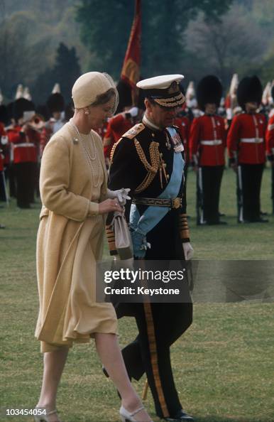 Queen Margrethe In England Queen Margrethe In England