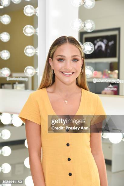 Maddie Ziegler attends Mackenzie Ziegler Launches New Beauty Line "Love, Kenzie" on September 16, 2018 in West Hollywood, California.