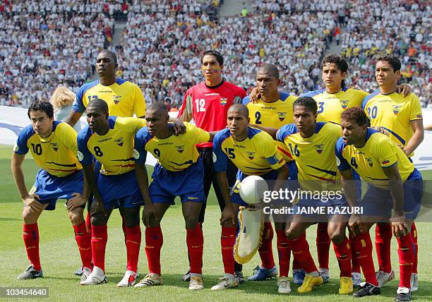 Ecuadorean forward Ivan Kaviedes, midfielder Edison Mendez, forward Felix Borja, midfielder Marlon Ayovi, midfielder Luis Valencia, defender Ulises...