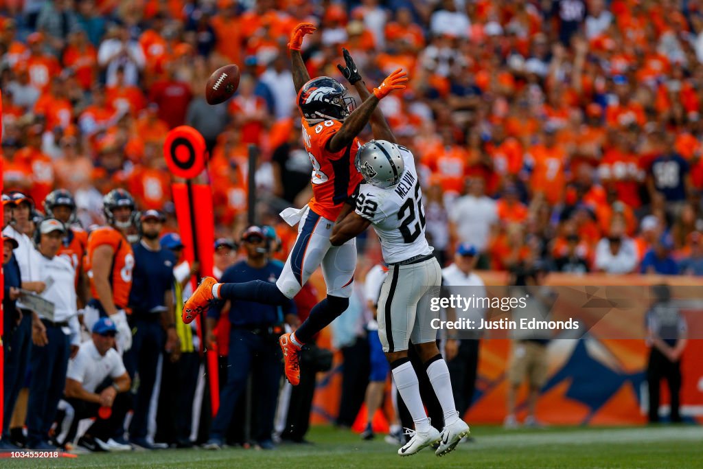 Oakland Raiders v Denver Broncos