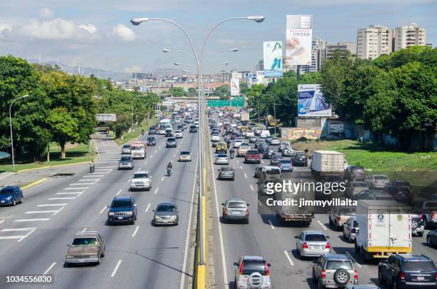 caracas highway - caracas stock pictures, royalty-free photos & images