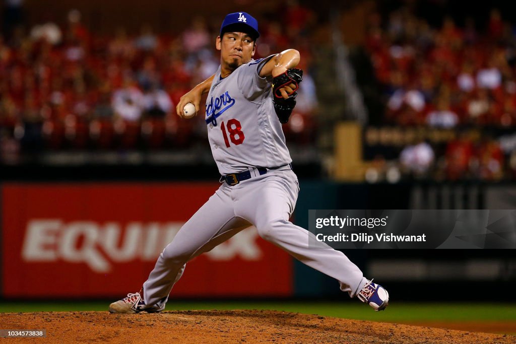 Los Angeles Dodgers v St Louis Cardinals