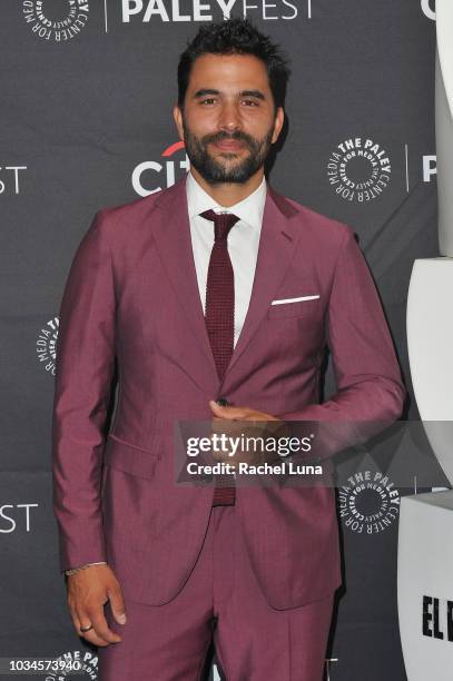 Actor Ignacio Serricchio attends Telemundo Presents "El Recluso" for the 12th annual PaleyFest Fall TV Previews at The Paley Center for Media on...