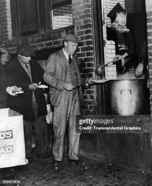 Soup Line 136 Great Depression Food Line Stock Photos, High-Res Pictures, and ...