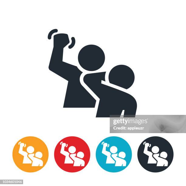illustrations, cliparts, dessins animés et icônes de icône de la violence domestique - agression