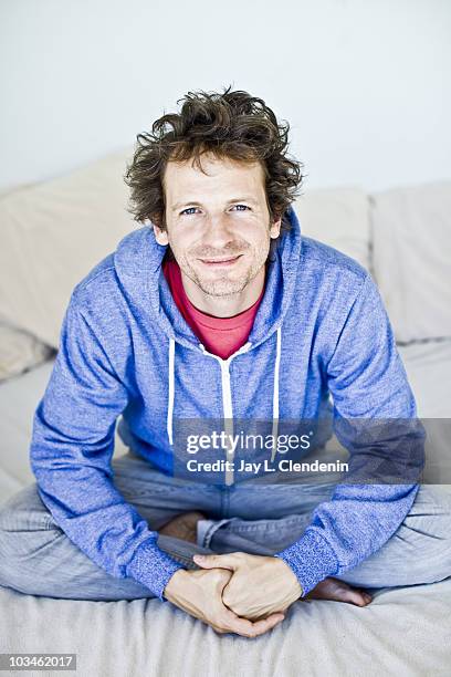American songwriter, record producer, and remixer- Lukasz Gottwald aka Dr. Luke poses for a portrait session July 29, 2010. Hollywood, CA. Published...