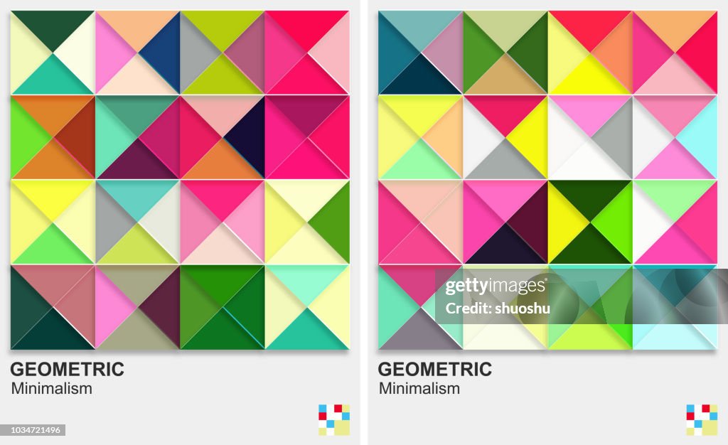 2 Color Triangle Color Triangle Structure Background High-Res Vector Graphic - Getty Images